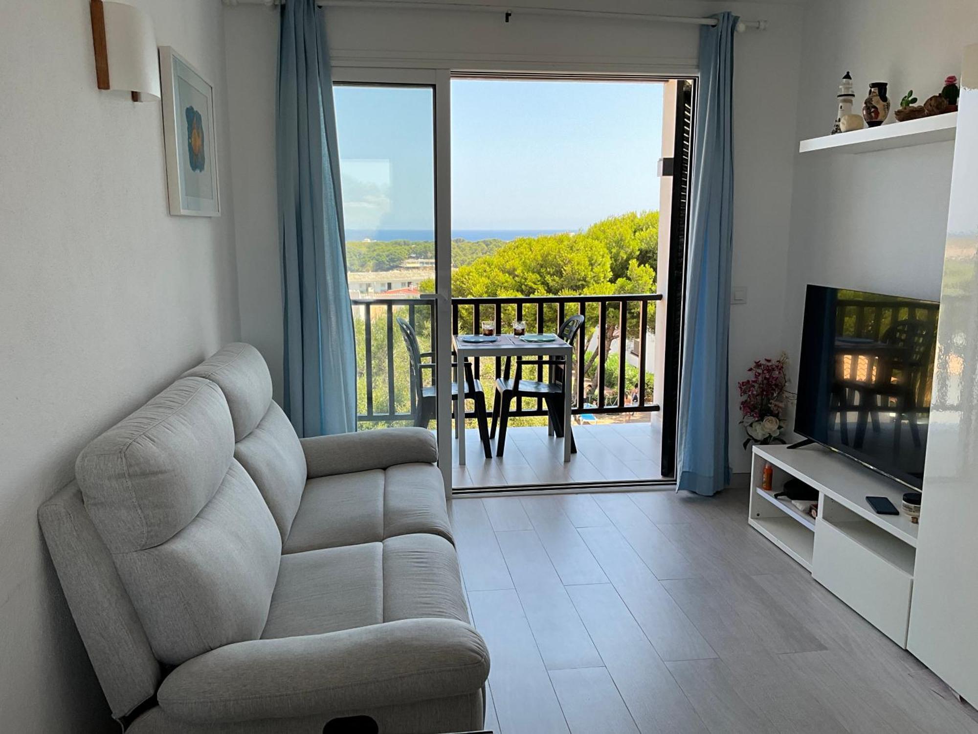 Vistas Al Mar Y La Piscina Apartment Аренал д'ен Кастел Екстериор снимка